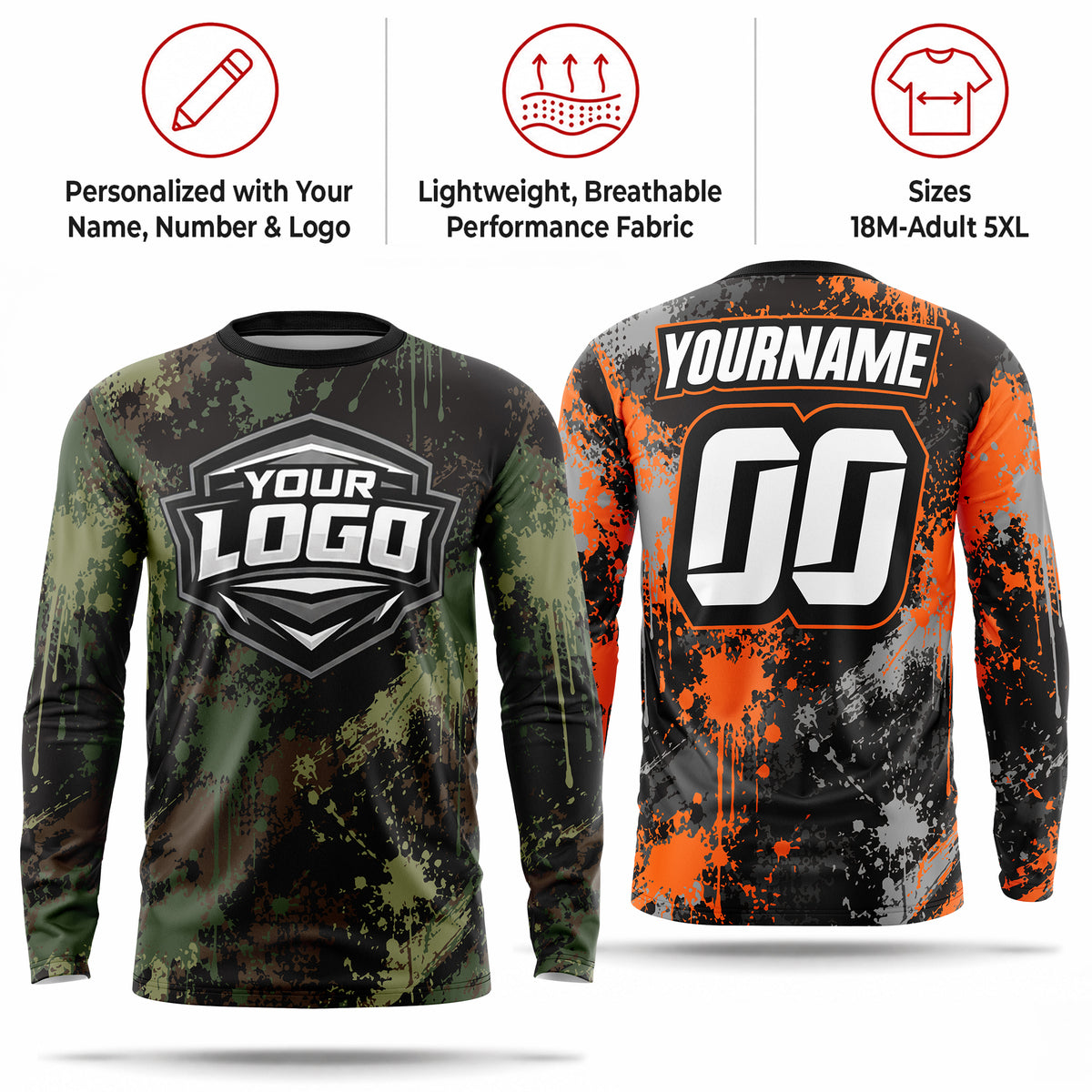 Custom Paintball Jersey