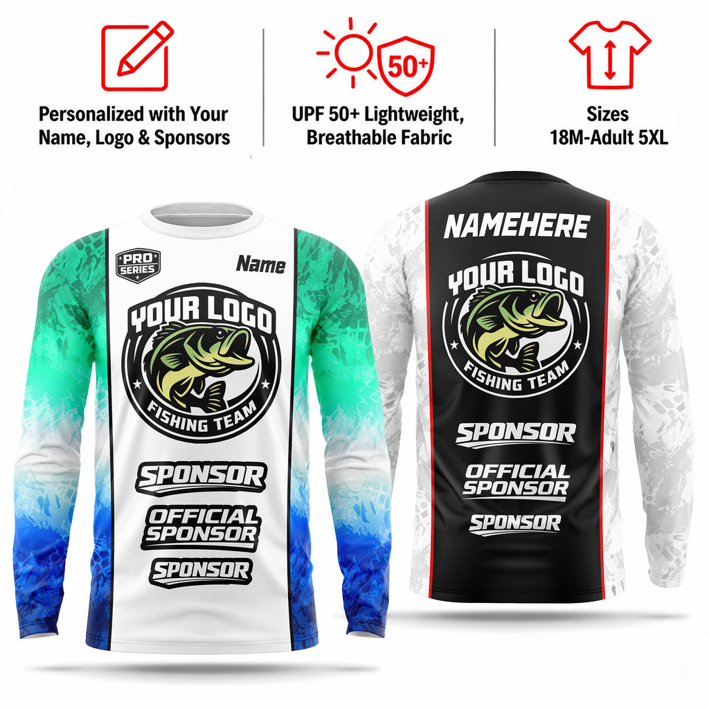 Custom Fishing Jersey – Fish Camo