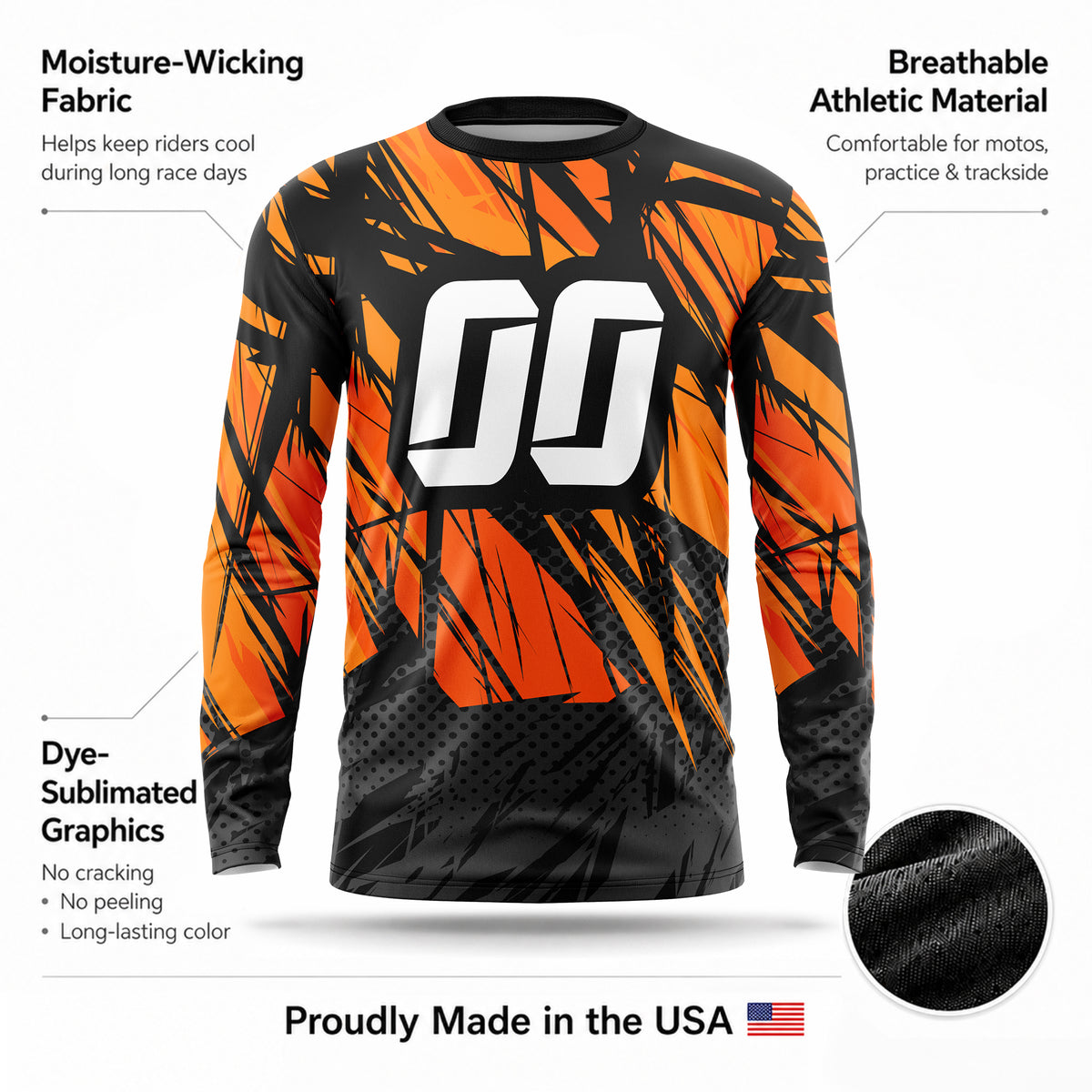 Custom Motocross Jersey – Race