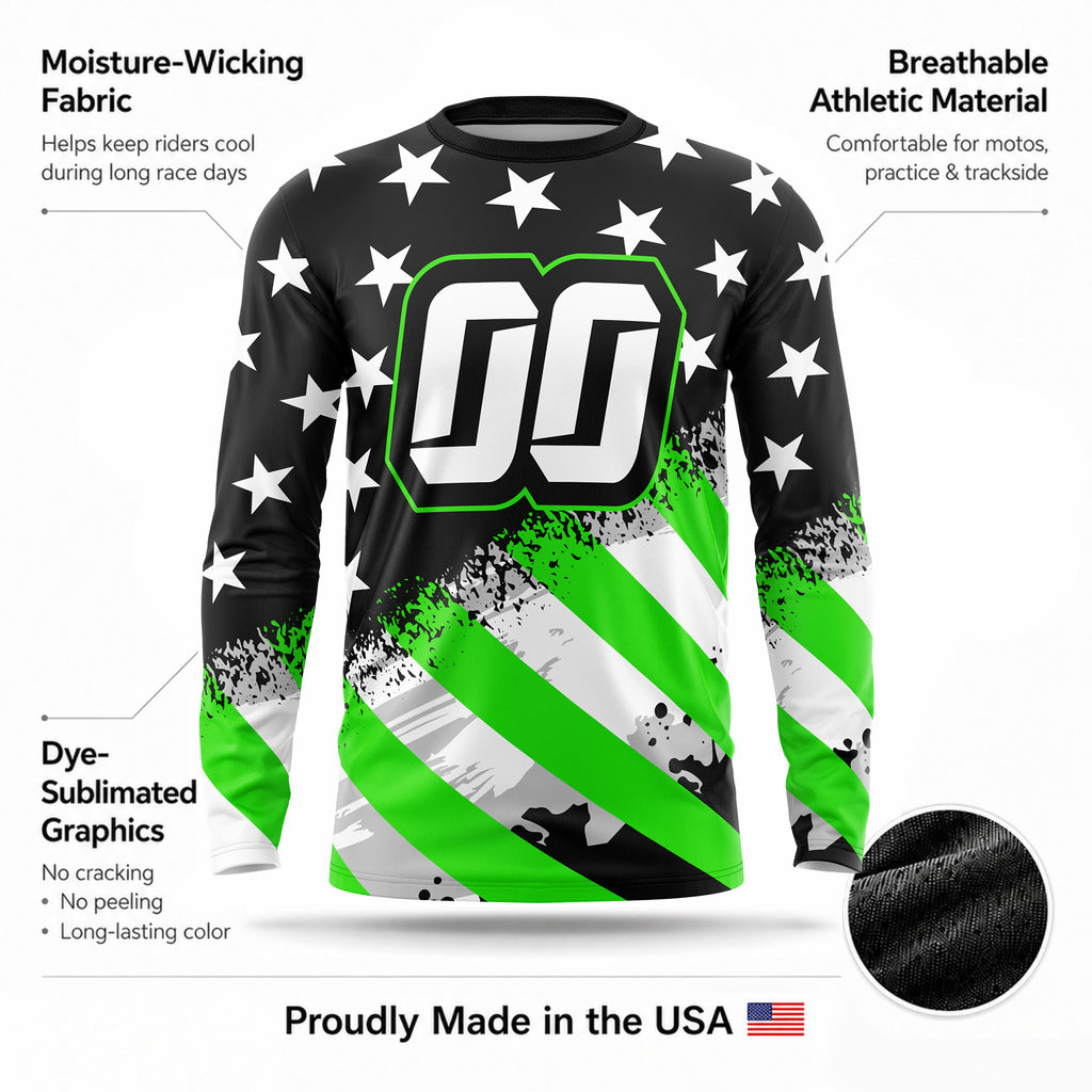 Custom Motocross Jersey – USA