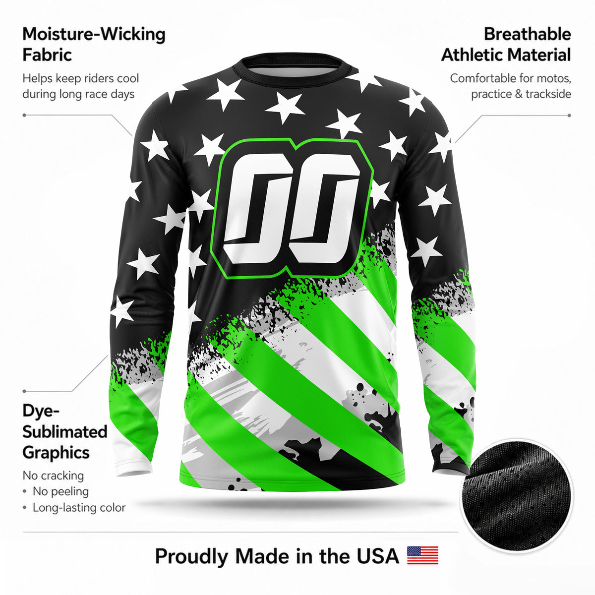 Custom Motocross Jersey – USA