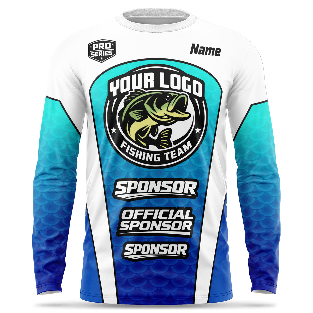 Custom Fishing Jersey – Fish Scale
