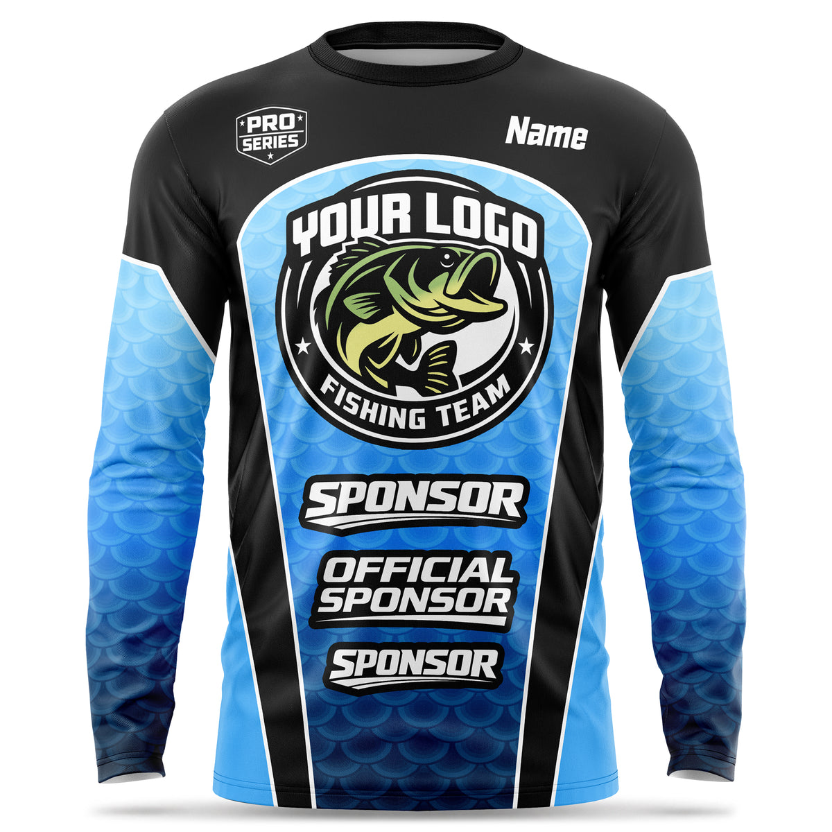 Custom Fishing Jersey – Fish Scale