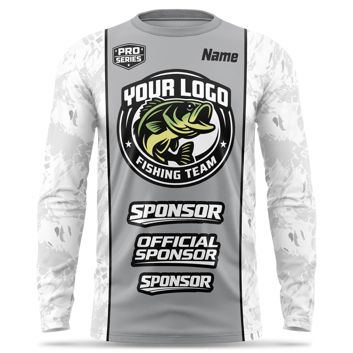 Custom Fishing Jersey – Fish Camo