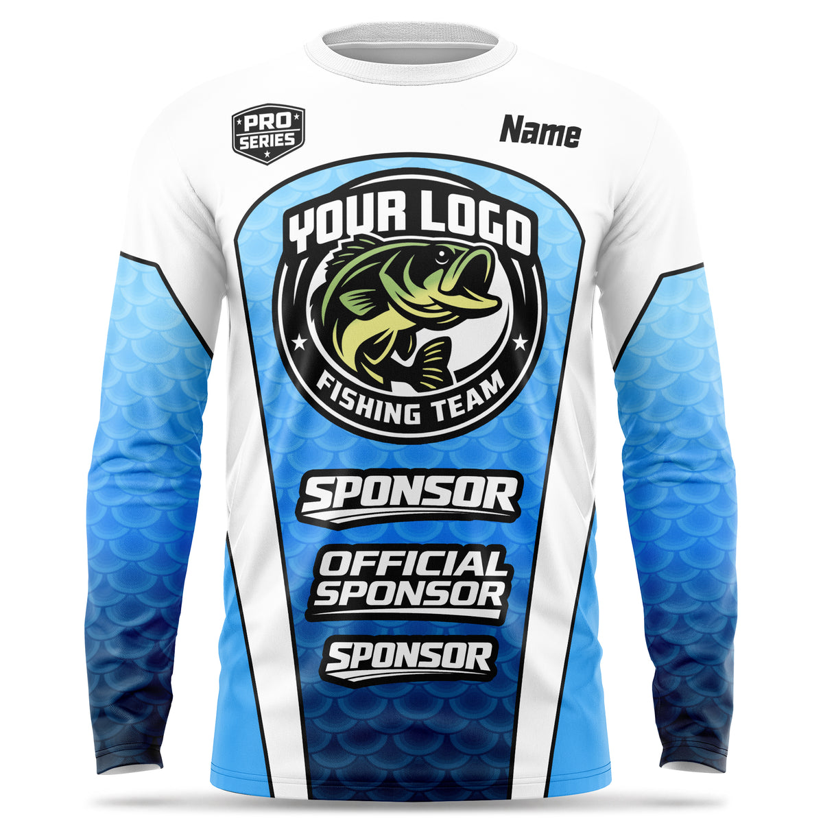 Custom Fishing Jersey – Fish Scale