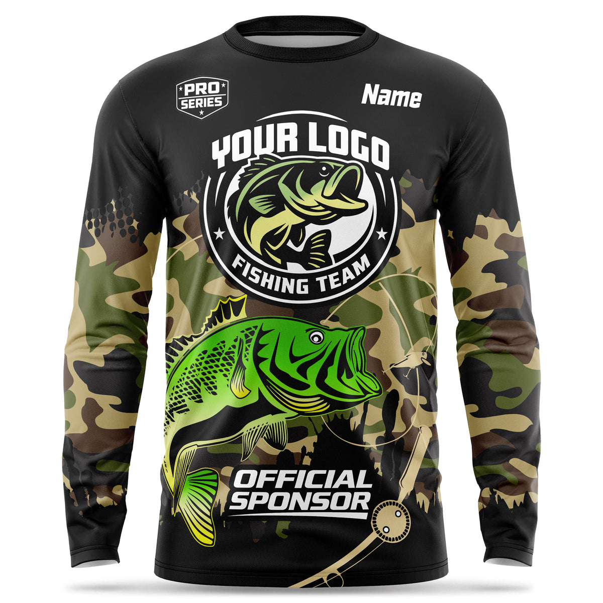 Custom Fishing Jersey – Bass