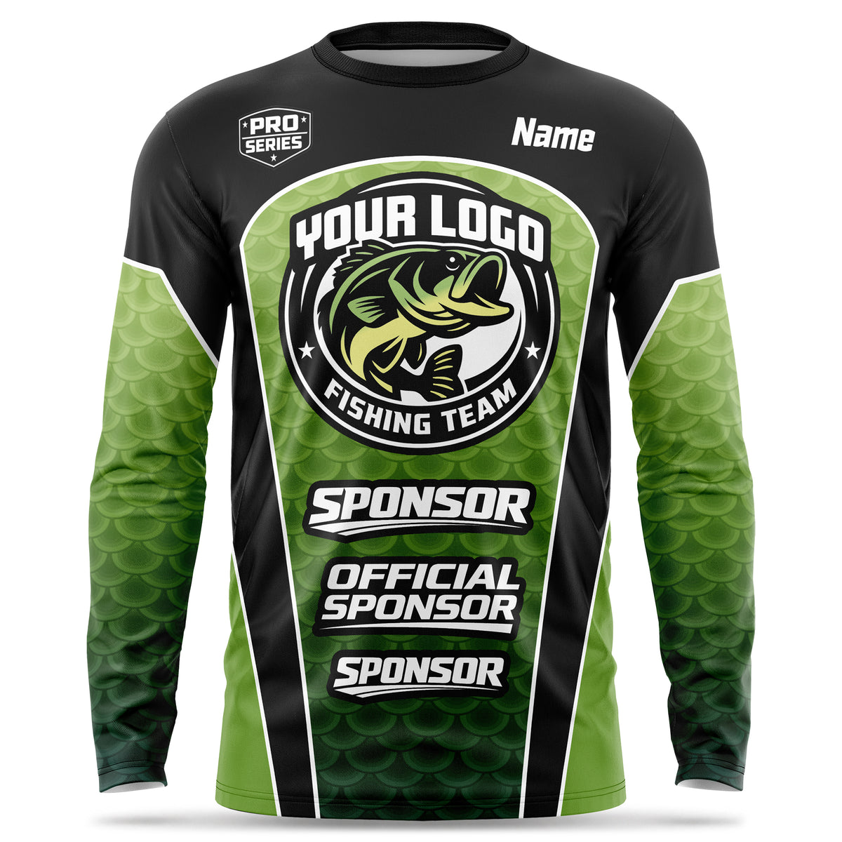 Custom Fishing Jersey – Fish Scale