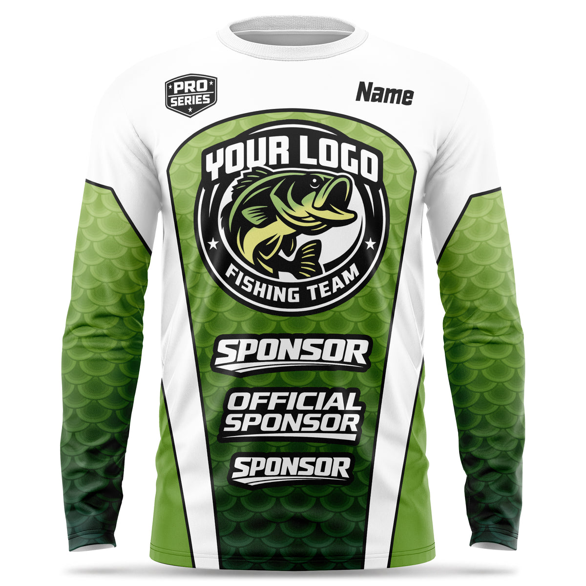 Custom Fishing Jersey – Fish Scale