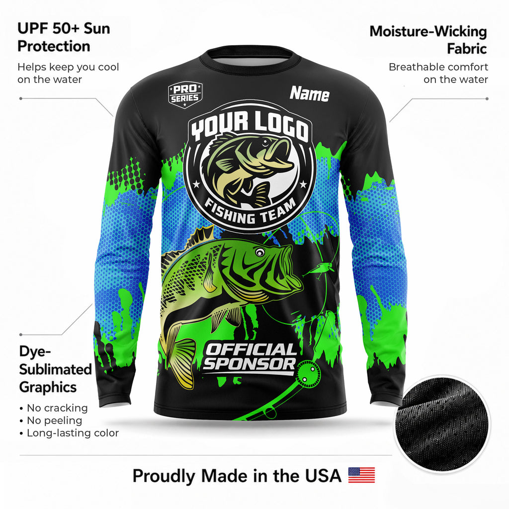 Custom Fishing Jersey – Bass
