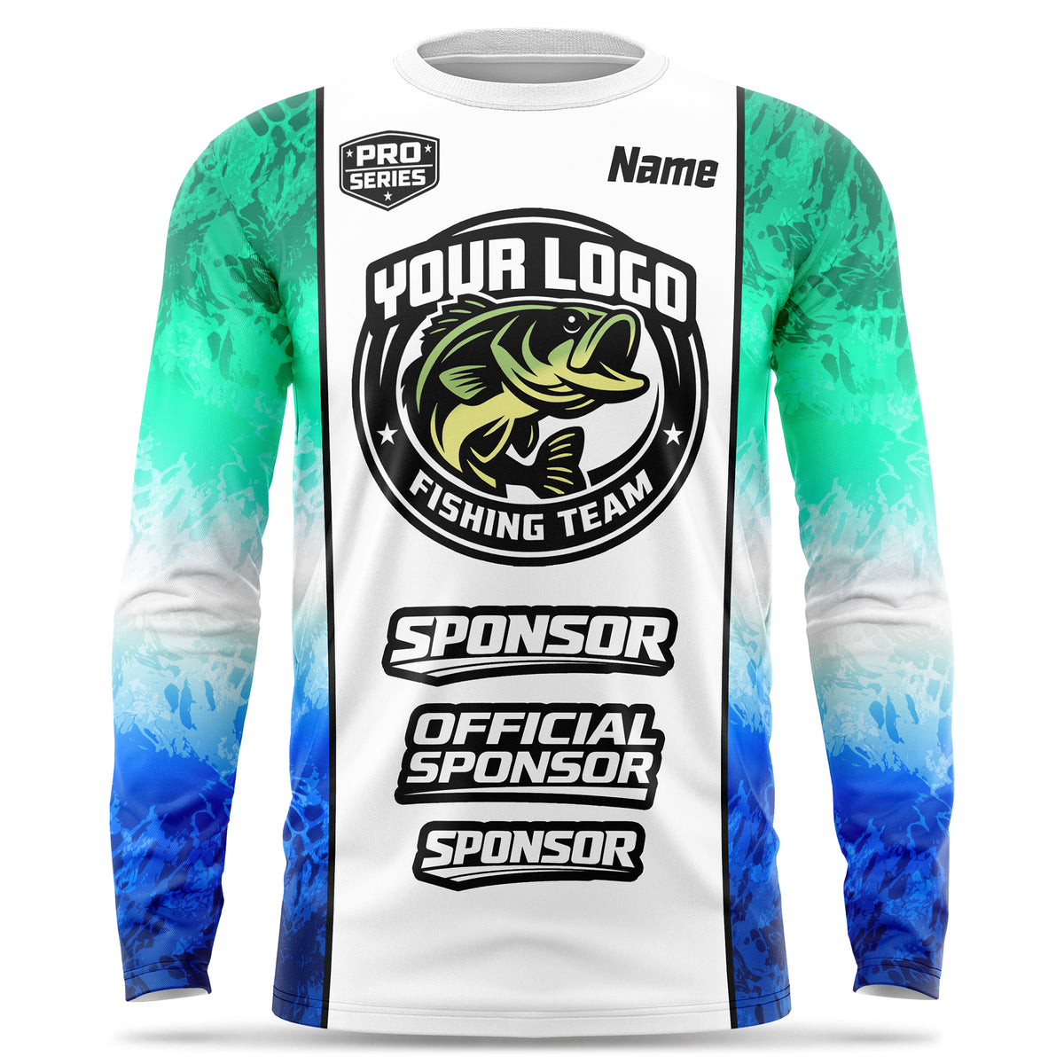 Custom Fishing Jersey – Fish Camo
