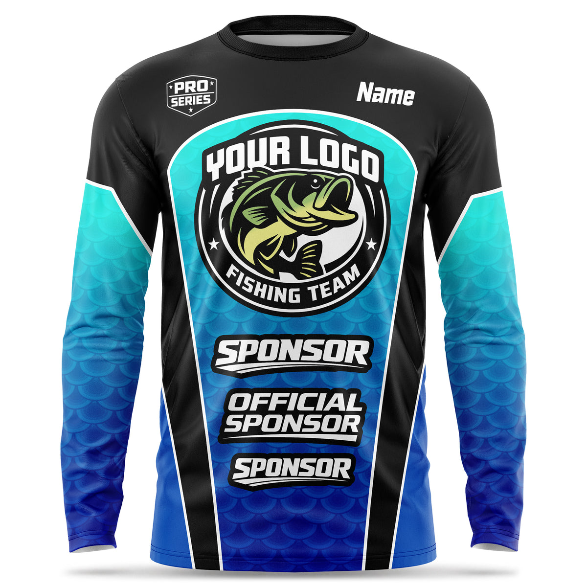 Custom Fishing Jersey – Fish Scale