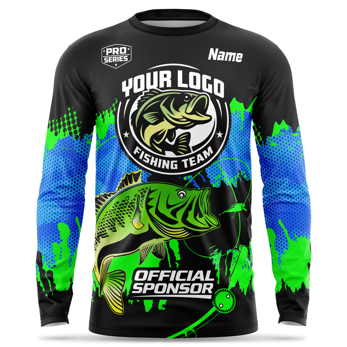 Custom Fishing Jersey – Bass