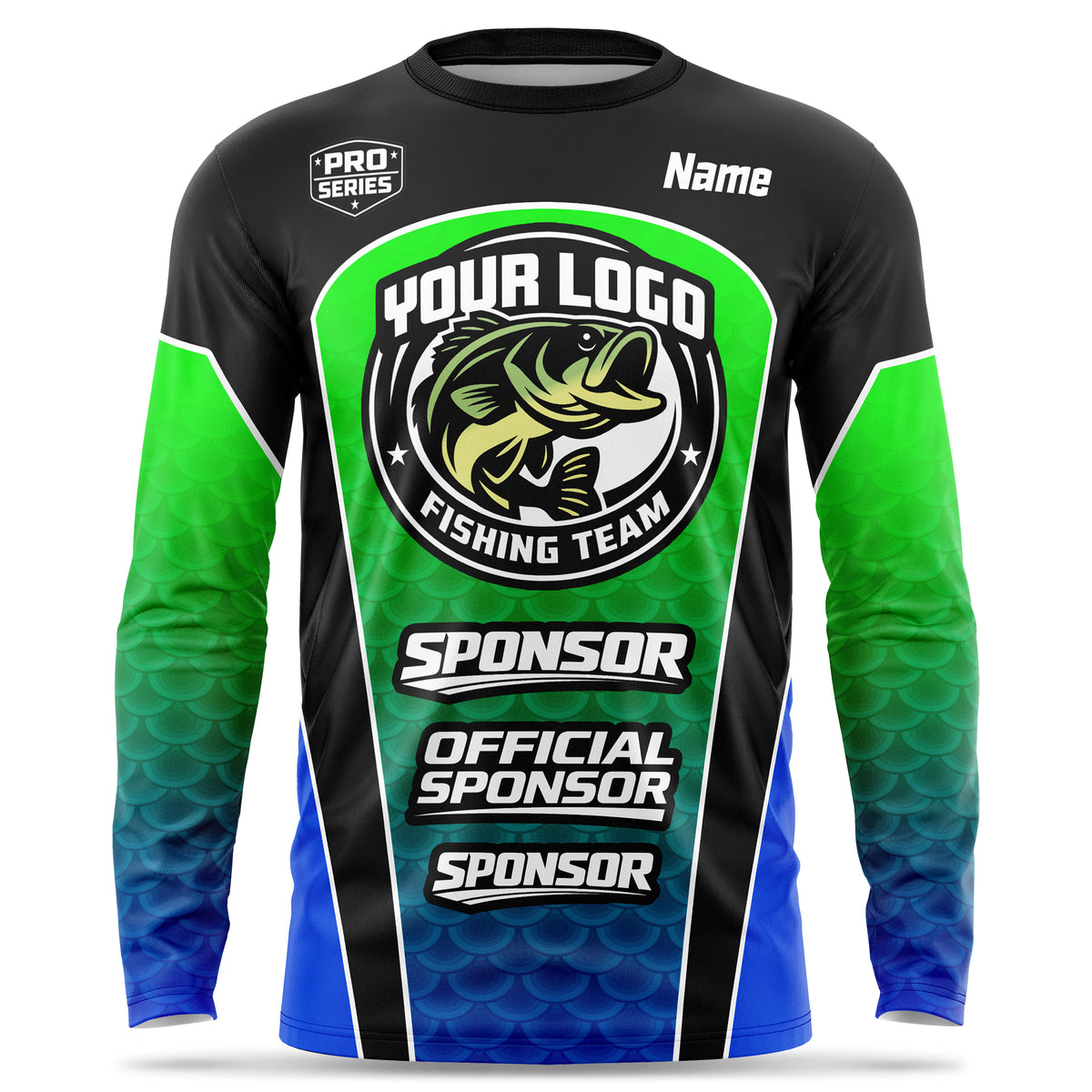 Custom Fishing Jersey – Fish Scale