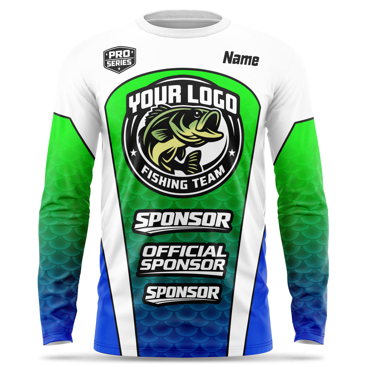 Custom Fishing Jersey – Fish Scale