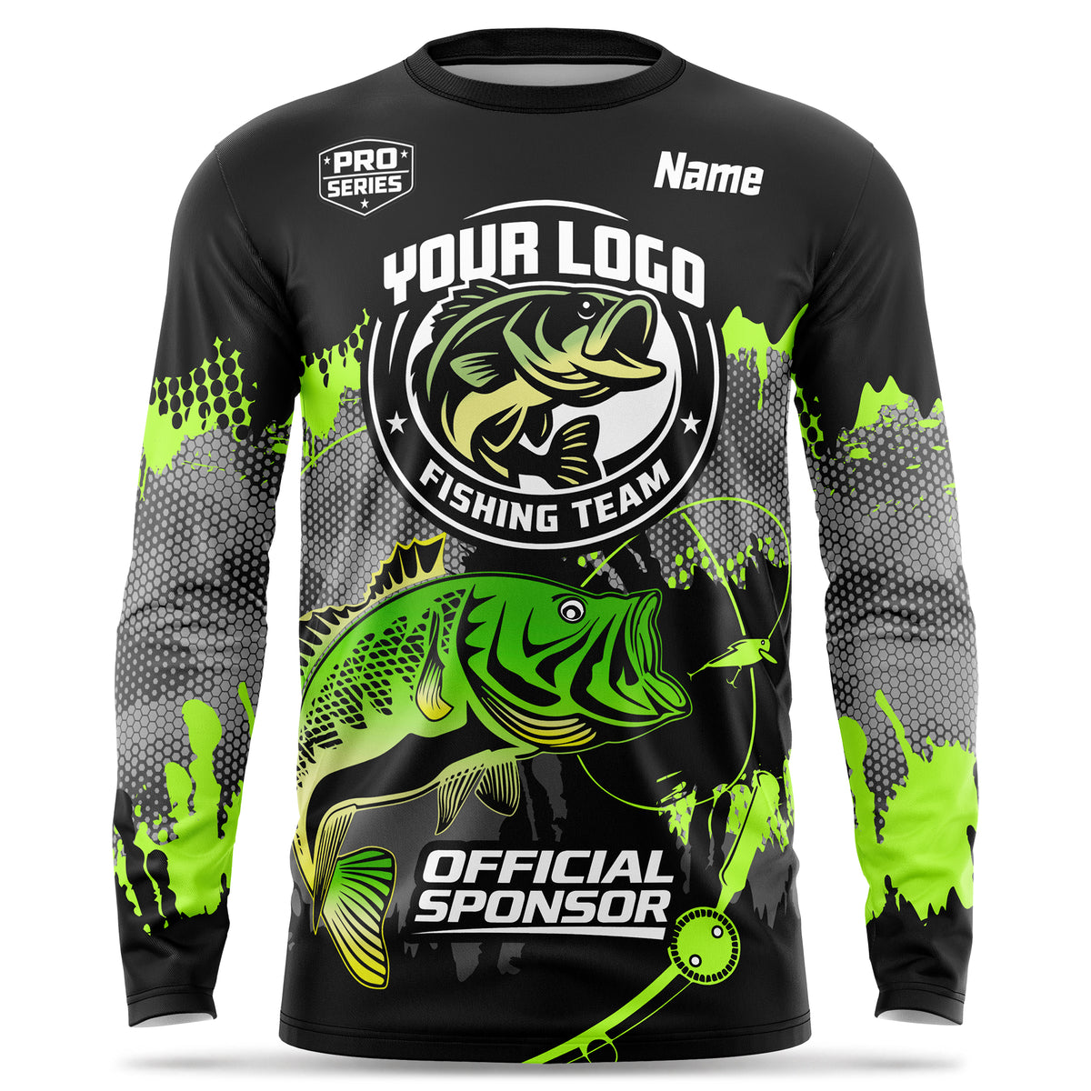 Custom Fishing Jersey – Bass