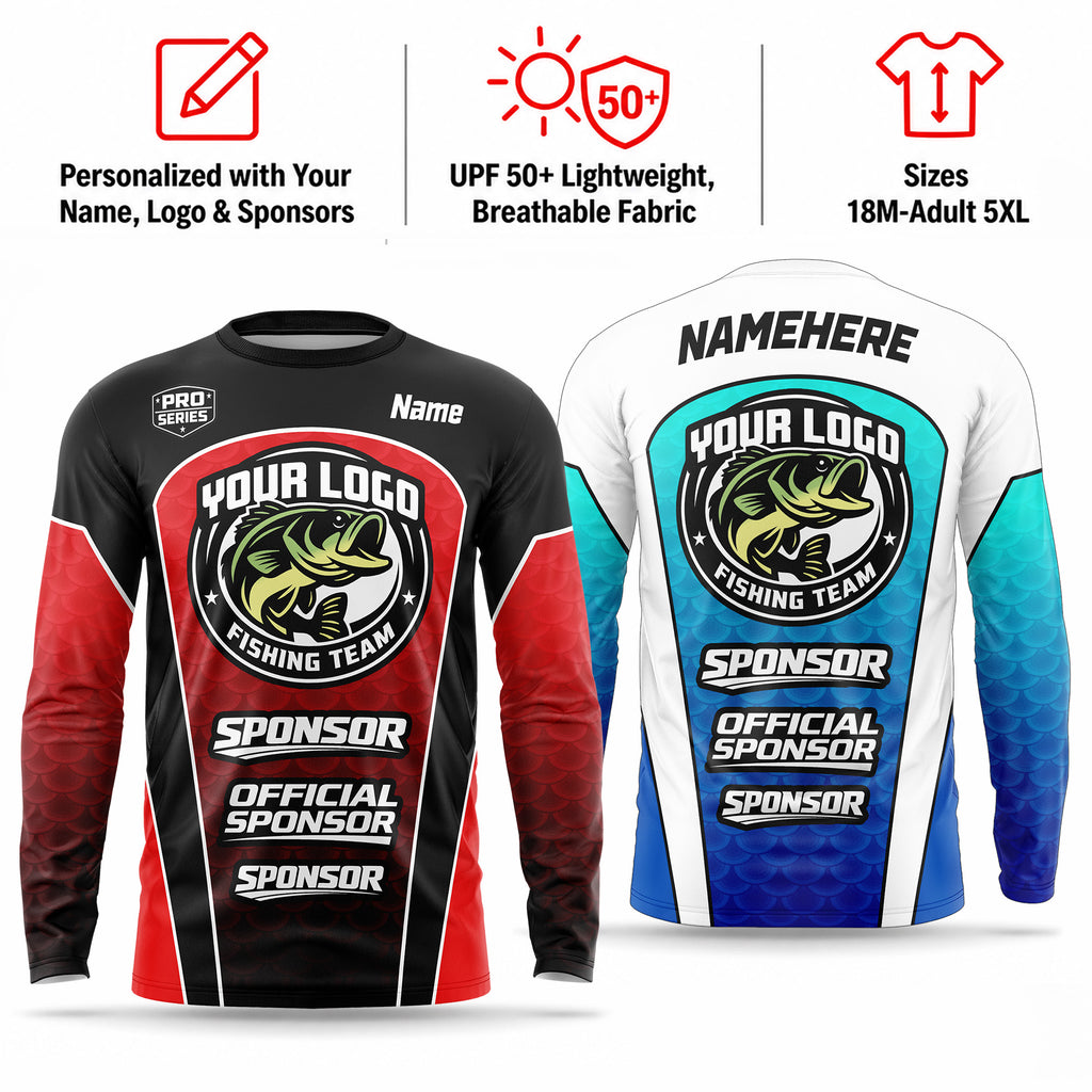 Custom Fishing Jersey – Fish Scale