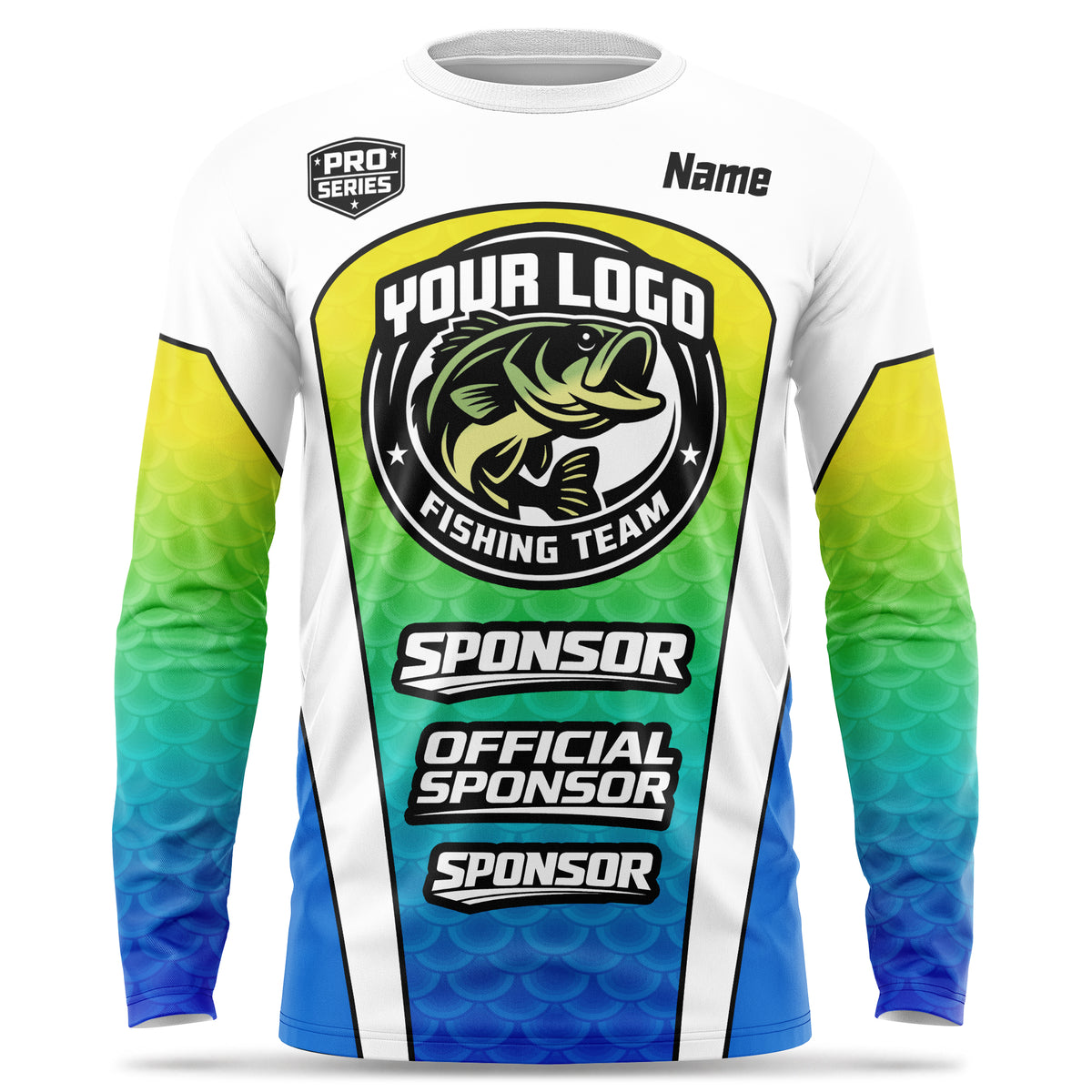 Custom Fishing Jersey – Fish Scale