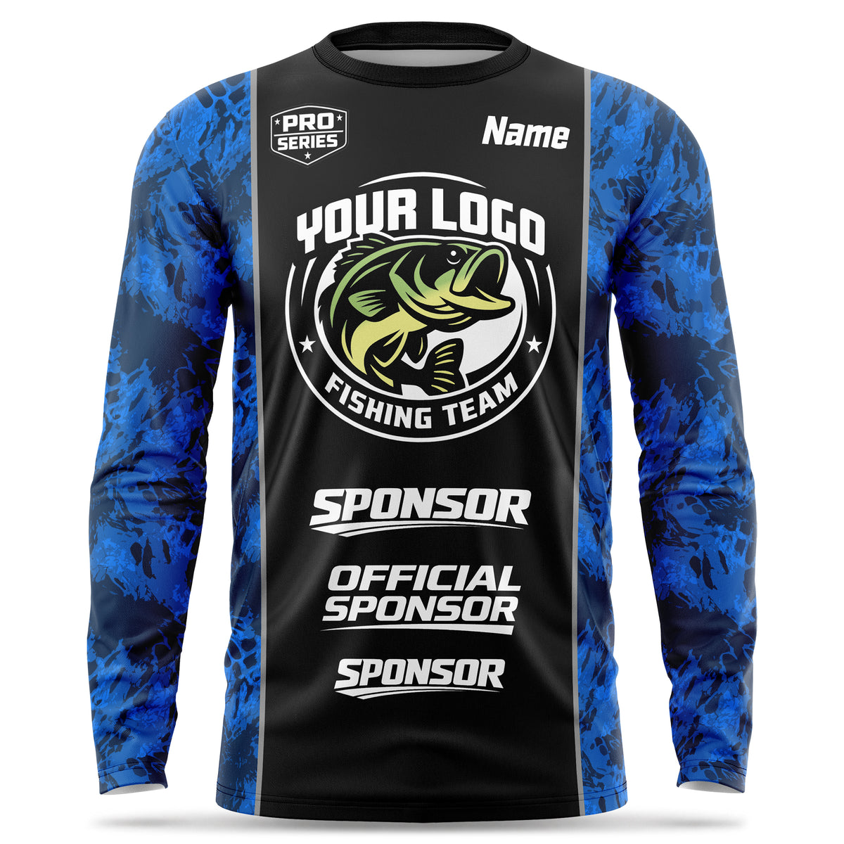 Custom Fishing Jersey – Fish Camo