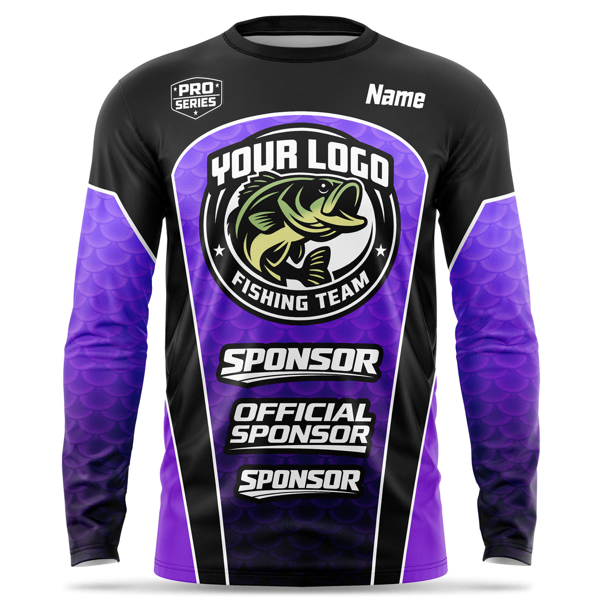 Custom Fishing Jersey – Fish Scale