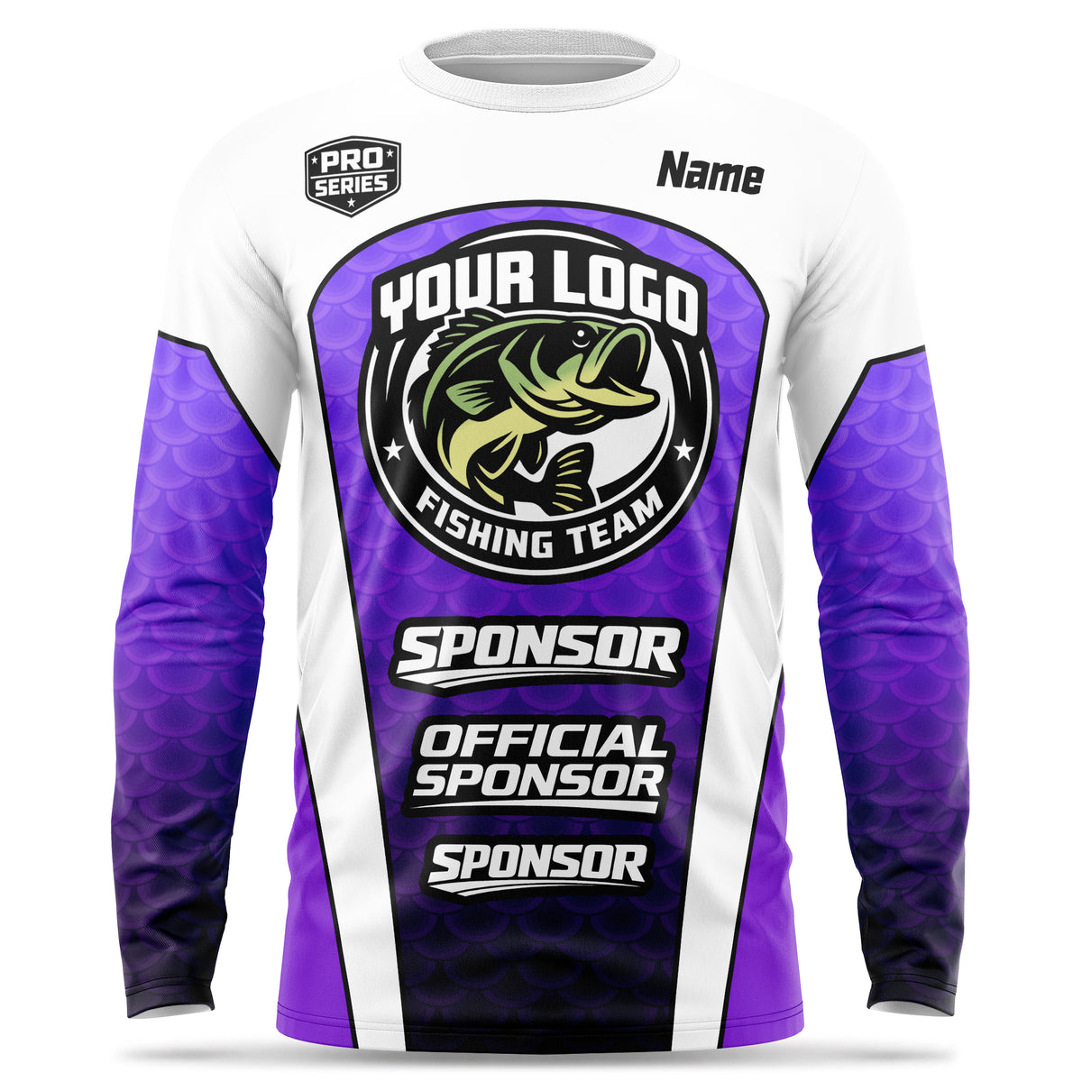 Custom Fishing Jersey – Fish Scale