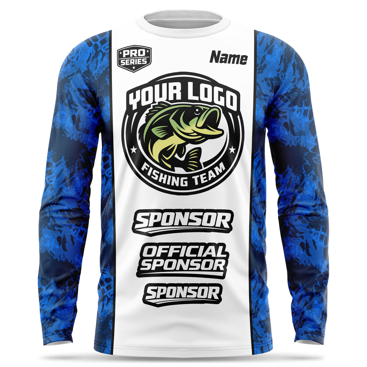 Custom Fishing Jersey – Fish Camo