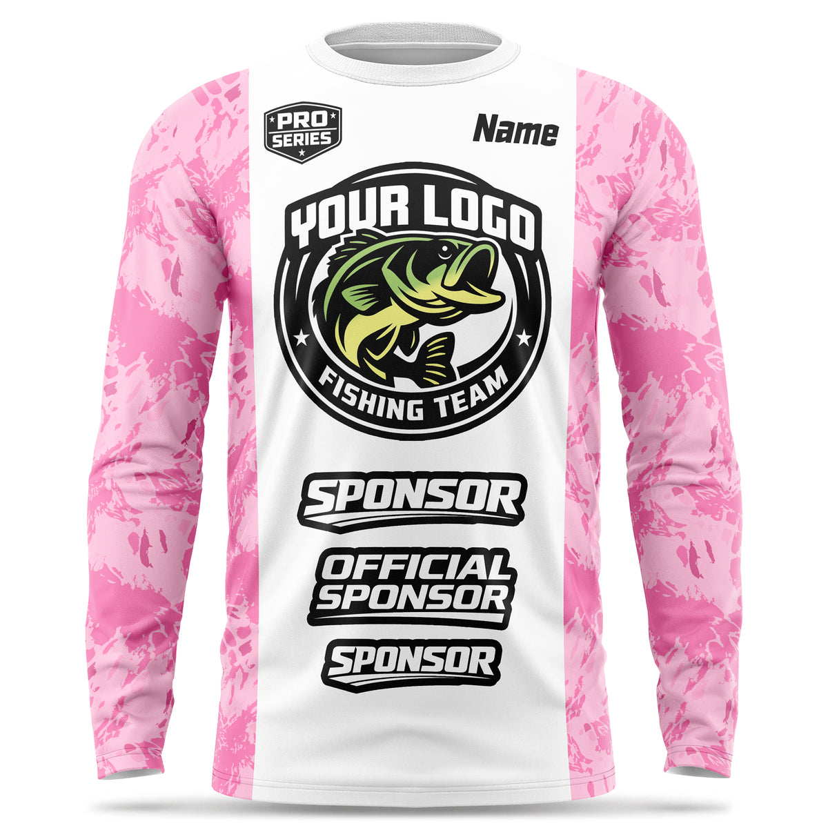 Custom Fishing Jersey – Fish Camo