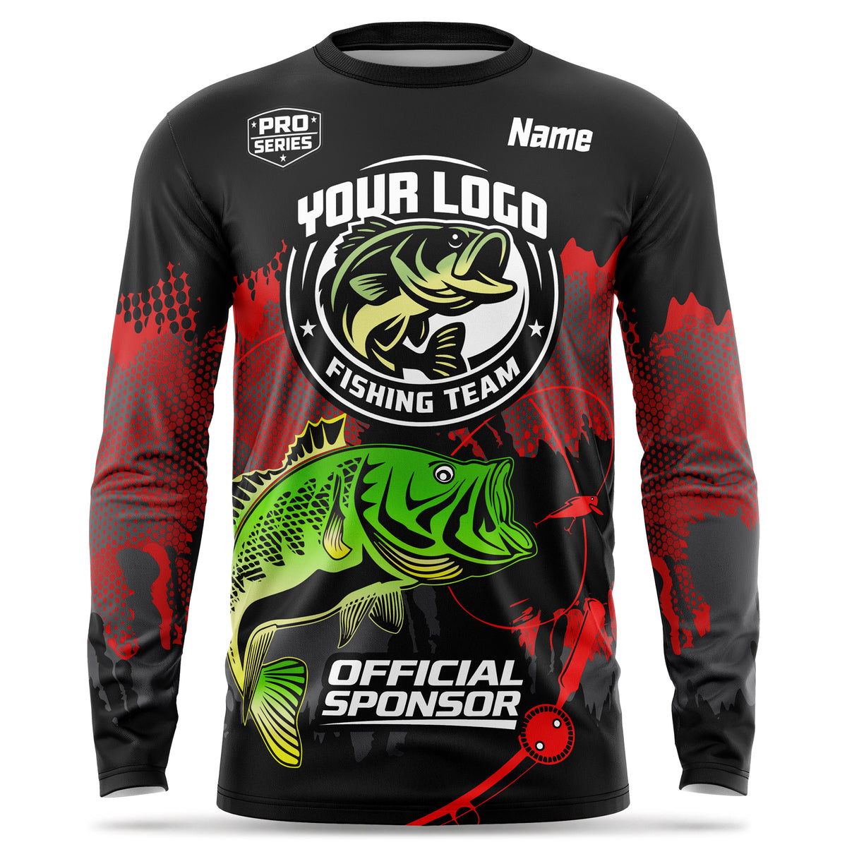 Custom Fishing Jersey – Bass