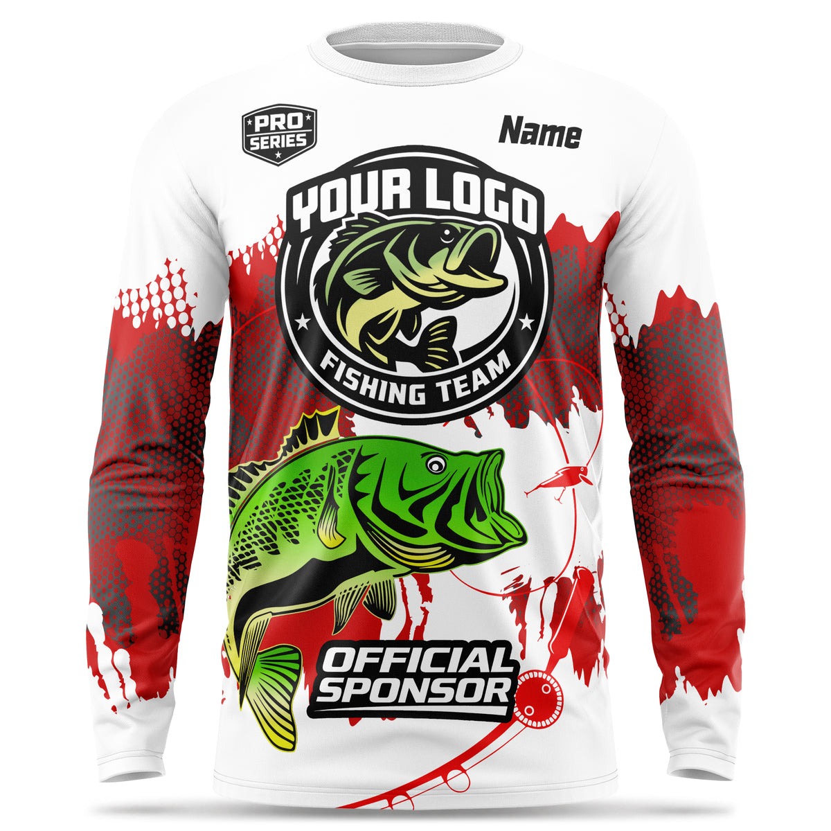 Custom Fishing Jersey – Bass