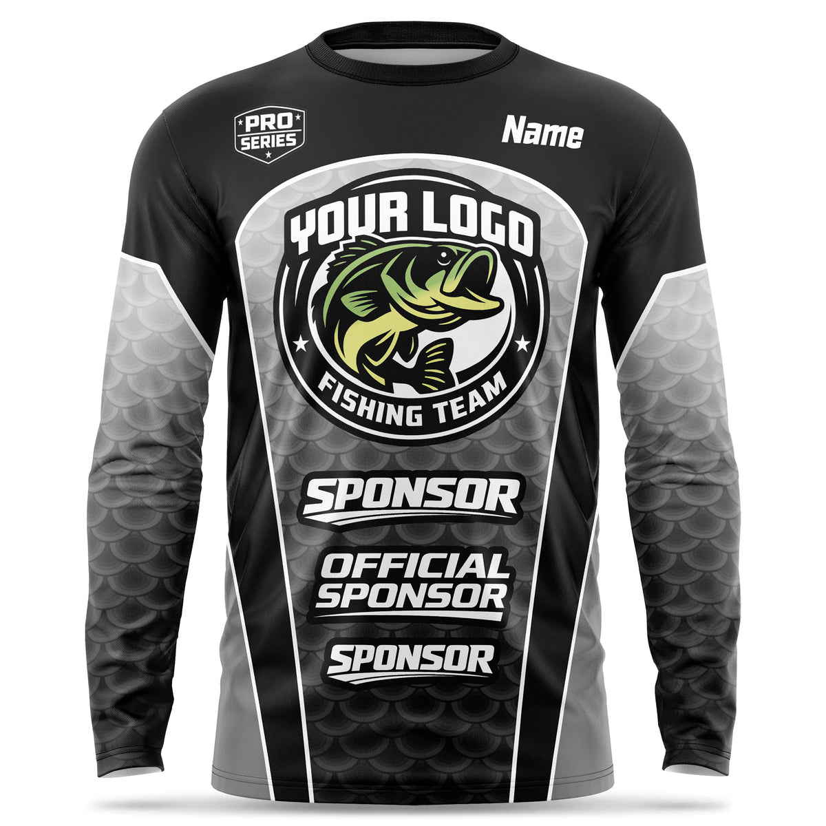 Custom Fishing Jersey – Fish Scale