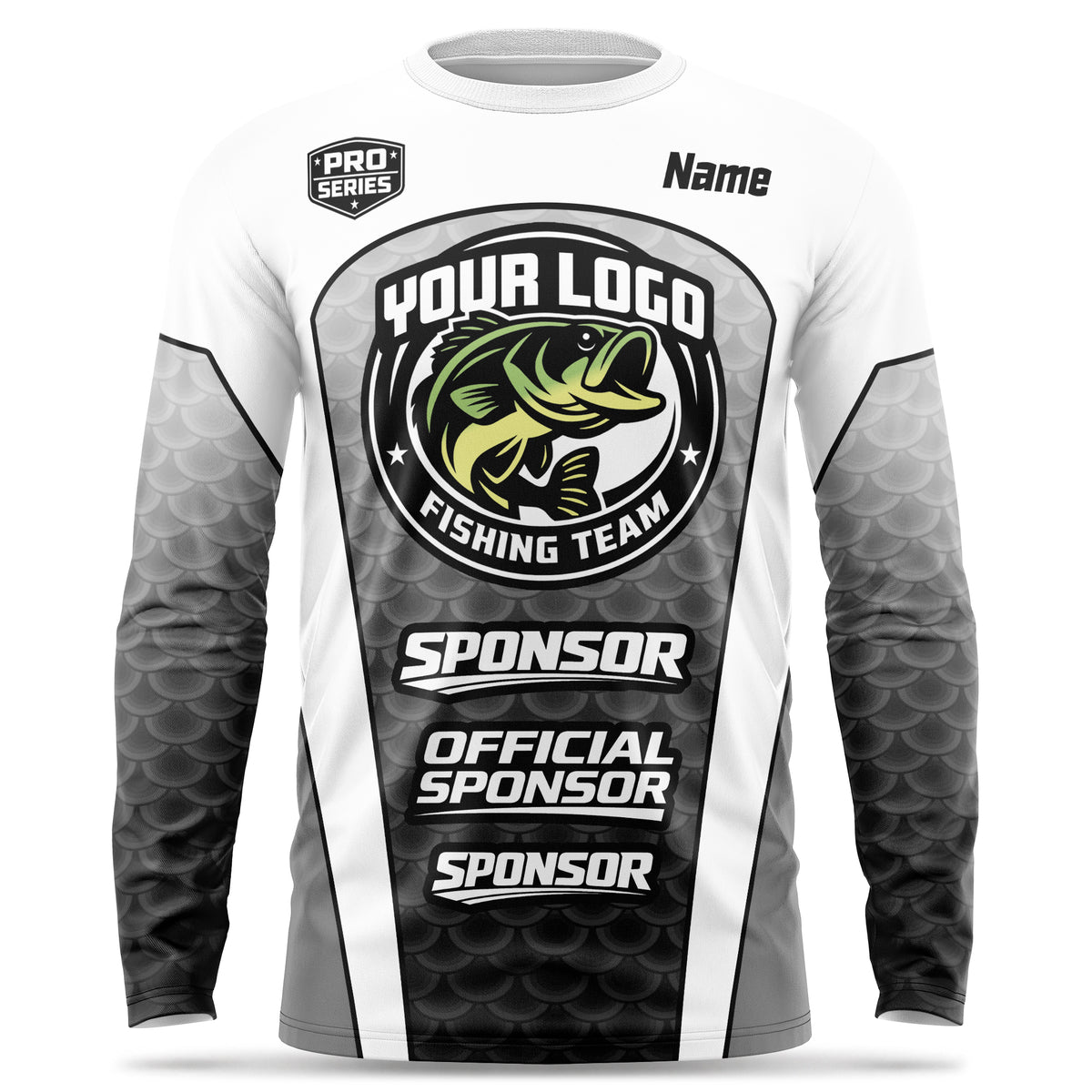 Custom Fishing Jersey – Fish Scale