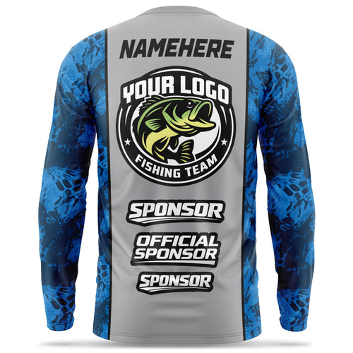 Custom Fishing Jersey – Fish Camo
