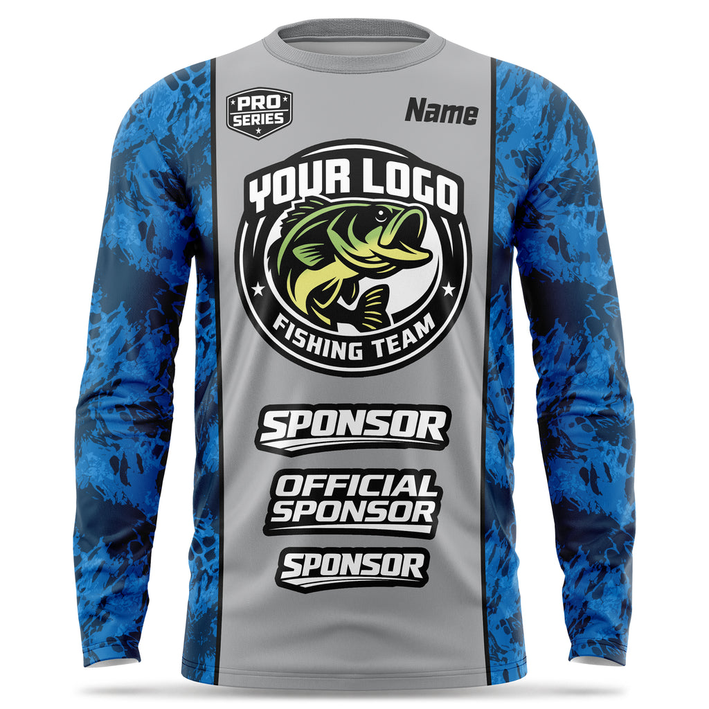Custom Fishing Jersey – Fish Camo