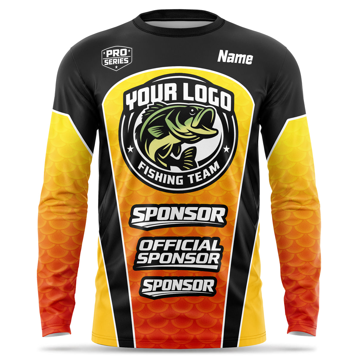 Custom Fishing Jersey – Fish Scale