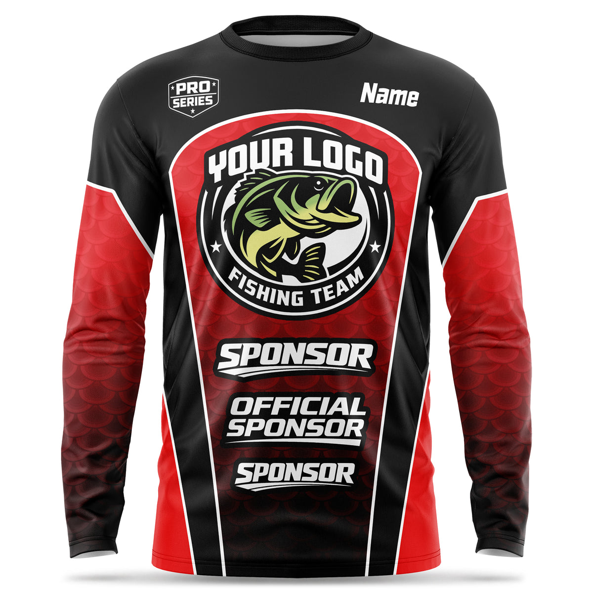 Custom Fishing Jersey – Fish Scale