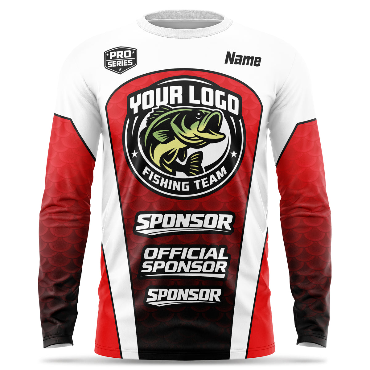 Custom Fishing Jersey – Fish Scale
